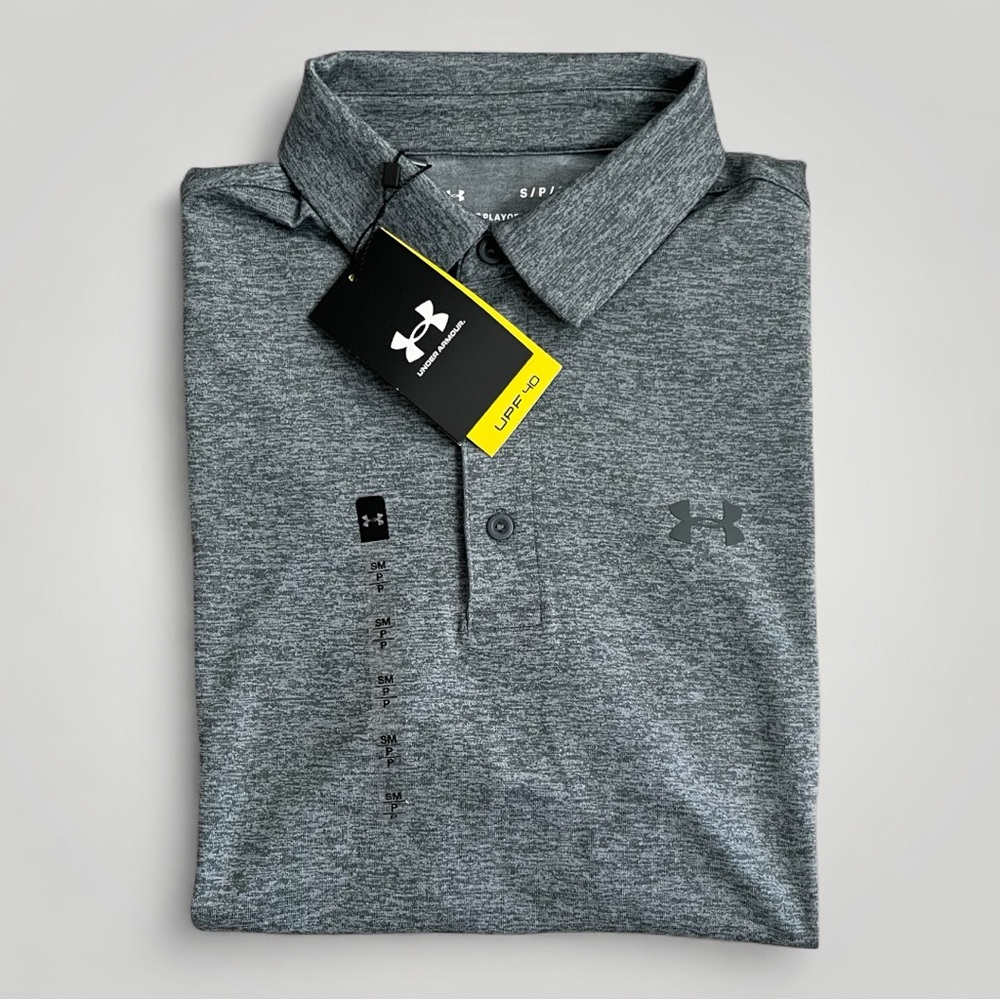 Under Armour Men's Charcoal Polo Shirt